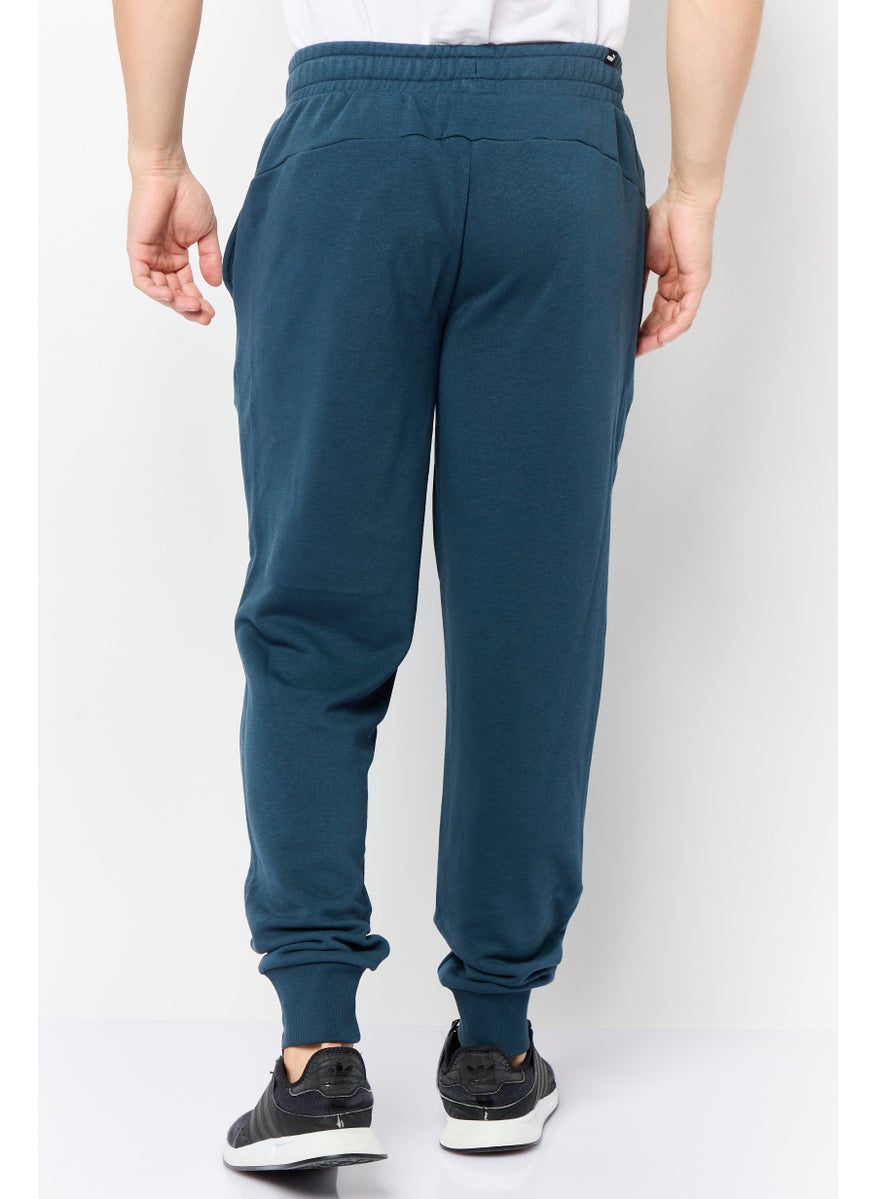 PUMA Men Sportswear Fit Brand Logo Outdoor Sweatpants, Slate Blue  - Image 3