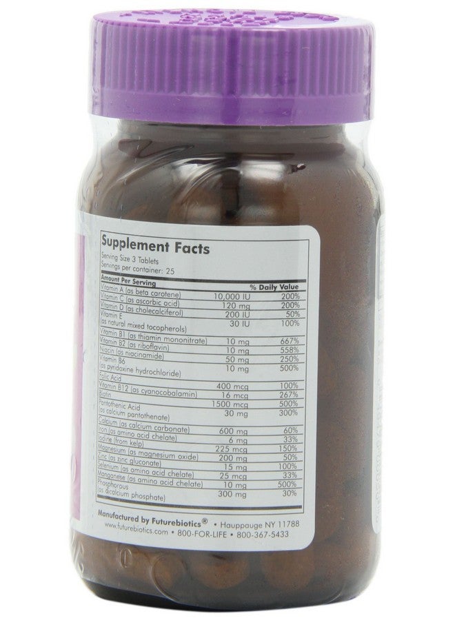 Futurebiotics Hair Skin & Nails Beauty Multivitamin 75 Tablets - Image 4