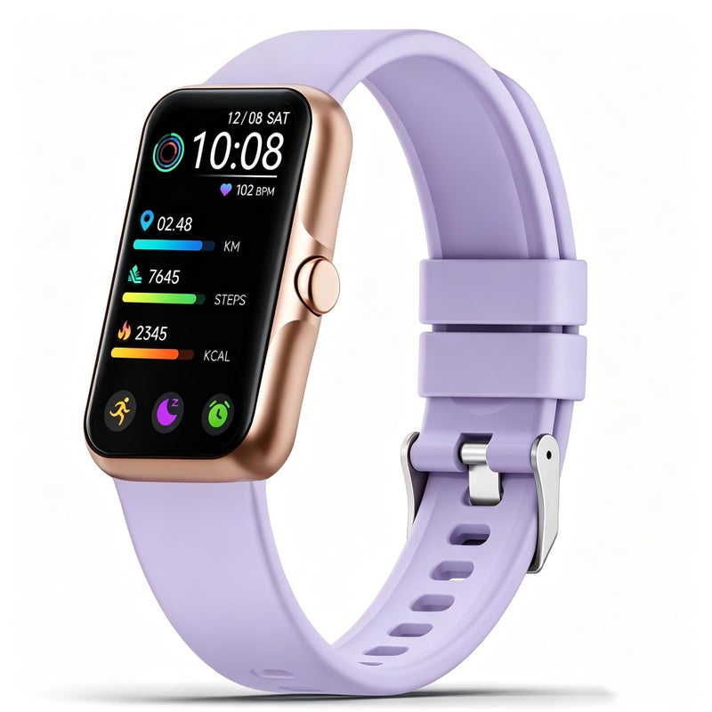 Sunorshop Health Fitness Tracker Smart Watch with 247 Heart Rate and Blood Oxygen Monitor Sleep Tracker with IP68 Waterproof Activity Tracker Pedometer Step Counter for Women Men - Image 2