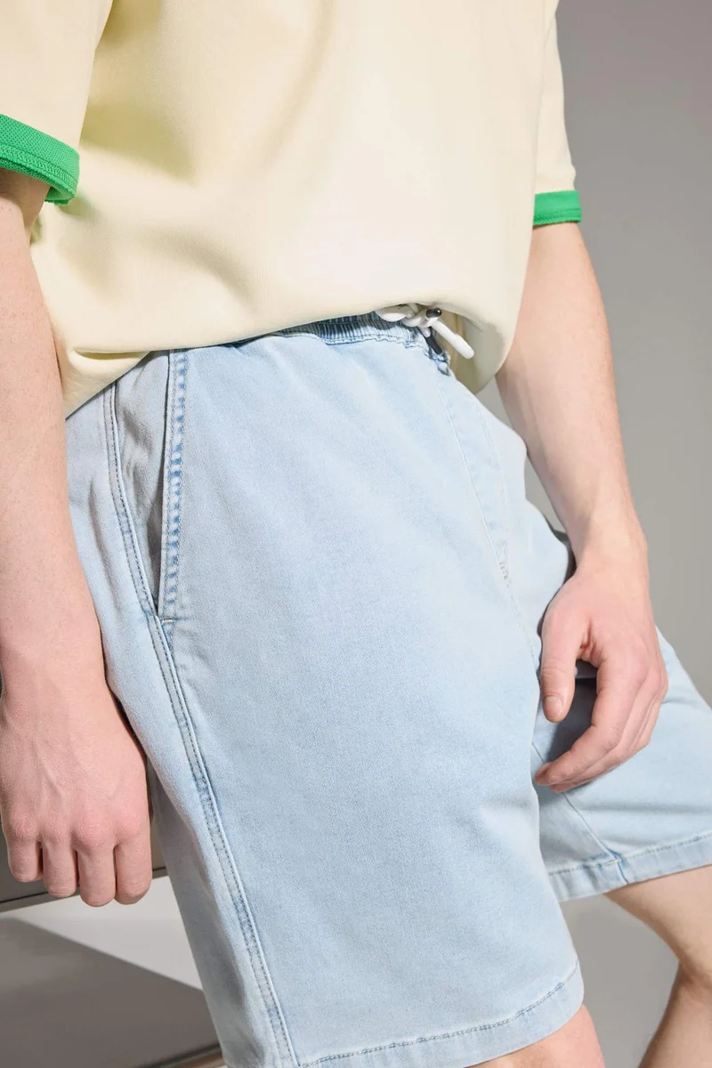 ديفاكتو Regular Fit Bermuda Shorts