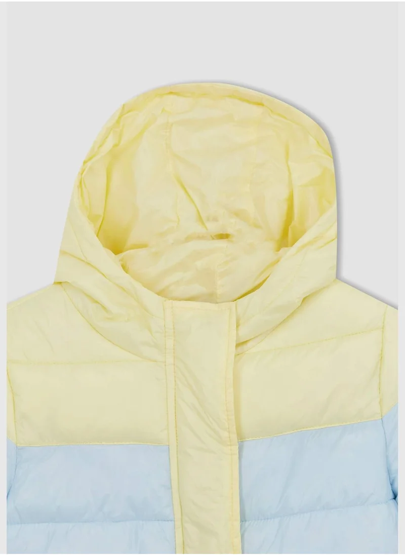 DeFacto Girl Hooded Long Sleeve Jacket