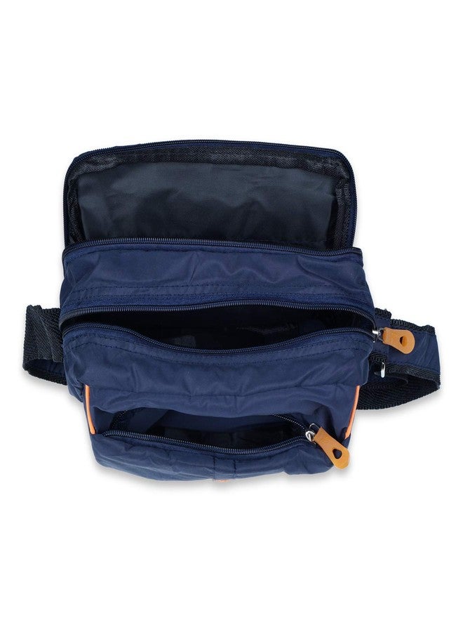 NFI essentials Unisex Sling Bag Cross Body Multipurpose Hand Bag Sling Bag for Men & Women Slim Bag for Office Travelling Stylish Messenger Bag - Image 2