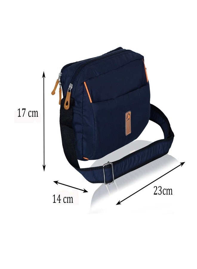 NFI essentials Unisex Sling Bag Cross Body Multipurpose Hand Bag Sling Bag for Men & Women Slim Bag for Office Travelling Stylish Messenger Bag - Image 4