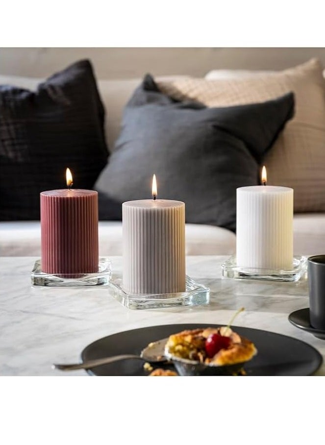 Unscented Round Corrugated Pillar Candle - pzsku/Z70128B97DA73B649C5A3Z/45/_/1735136003/f375275c-b190-4f2f-94af-a531989f924e