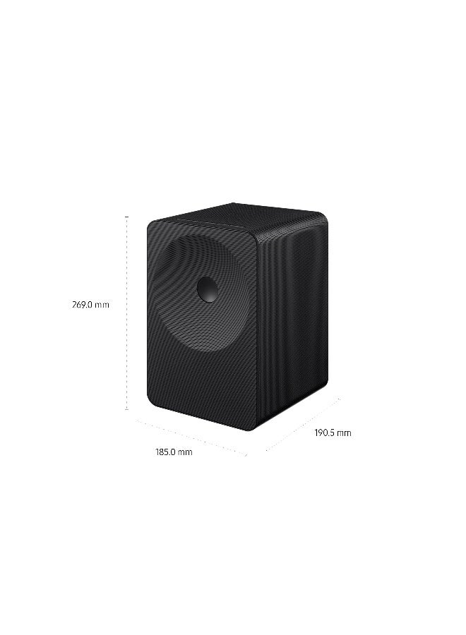 Samsung Music Studio 7, LS70H WiFi-Bluetooth Smart Wireless Speaker, Dolby Atmos, Hi-Resolution Audio, Q-Symphony, Dot Design by Bouroullec, Built-in Voice Assistant, HW-LS70H/ZN (2026 - UAE Version) HW-LS70H/ZN black - Image 2