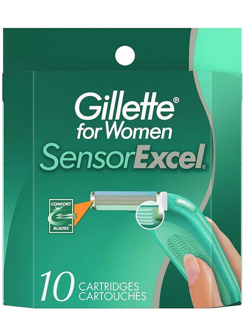 For Women Sensor Excel Cartridges 10 Count