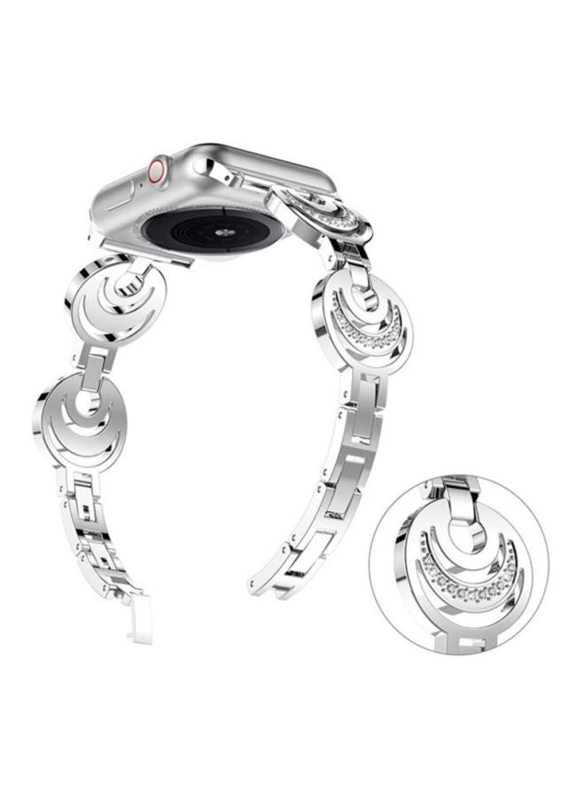 Voberry Replacement Band For Apple Watch Series 4 40mm Silver - Image 3