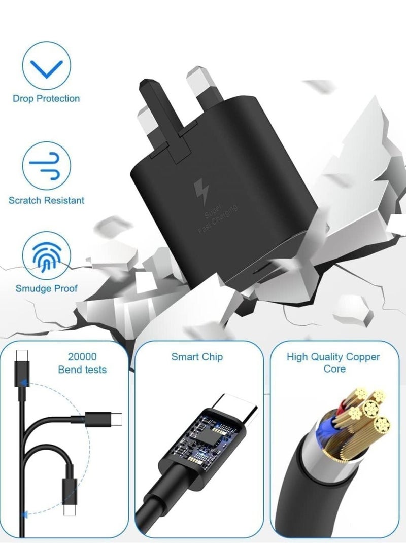 YJS 45W Fast Charger Plug for Samsung Devices And Other Type-C Charging Smartphones (black) - Image 3