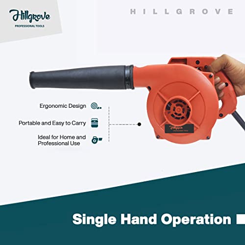 Hillgrove HGCM1256M1 800W-18000RPM Electric Air Blower and Suction Dust Cleaner for AC/Computer/Home with Air Blower Fan Machine Gun Dust Cleaning Forward Curved Air Blower - Image 5