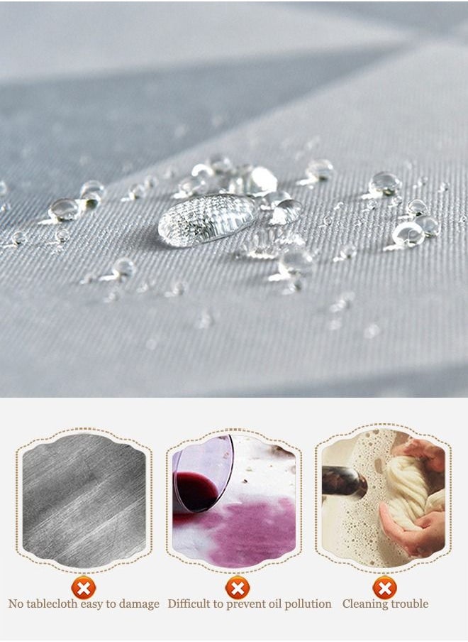 HomarKet Oil And Water Proof Table Cloth Multicolour 140x220cm  - Image 5