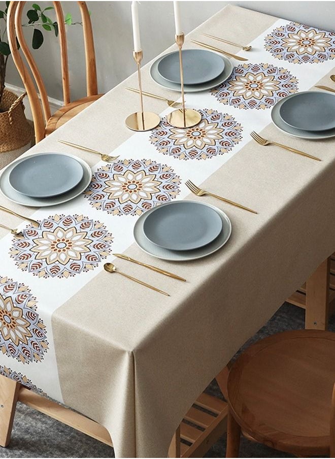 HomarKet Oil And Water Proof Table Cloth Multicolour 140x220cm  - Image 2