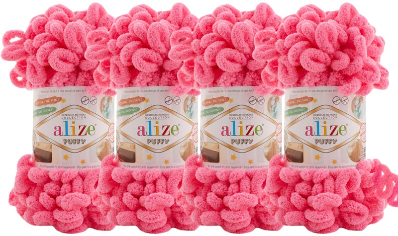 ALIZE 4 sknBall Alize Puffy Baby Big Loop Blanket Yarn 100 Micropolyester Soft Yarn 400gr 393 yds 377 - Image 2