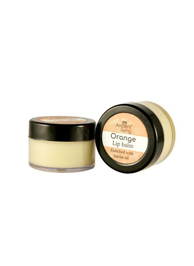 Ancient Living - Organic Orange Lip Balm For Buttery Smooth & Supple Lips (Set Of 2) 8 Gm Each - Image 1