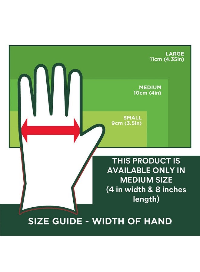 Scotch Brite Scotch-Brite Rubber Heavy Duty Hand Gloves For Dishwashing, Gardening, Kitchen Cleaning ( Inner Cotton Lining For Comfort), 1 Pair - Image 5