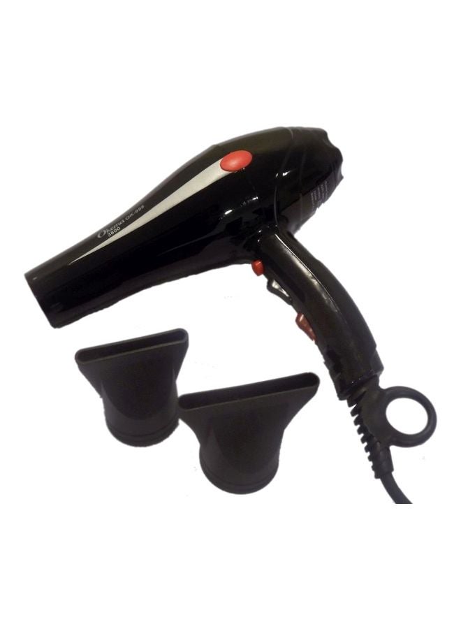 Okema Professional Hair Dryer Black/Red - Image 3