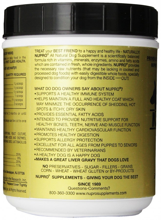 Nupro Nupro All Natural Dog Supplement (30 oz) 