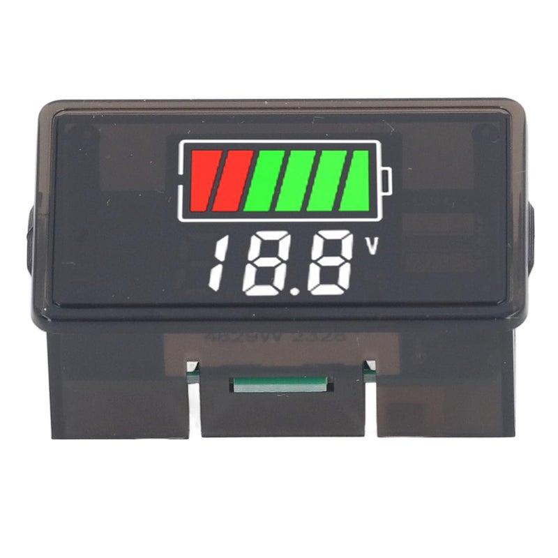 Digital Battery Monitor DC 8 100V Power Off Memory For Ternary Iron Lithium Boat White Backlight - Image 4