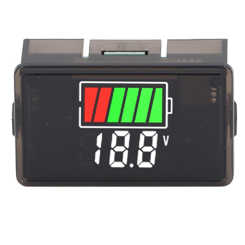 Digital Battery Monitor DC 8 100V Power Off Memory For Ternary Iron Lithium Boat White Backlight - Image 2