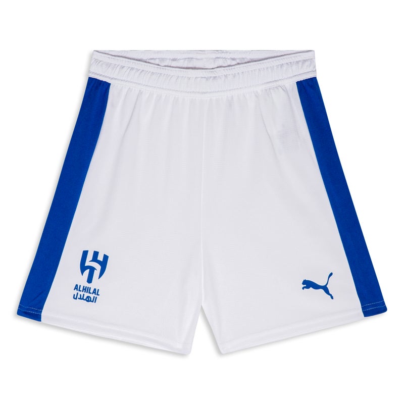 PUMA Al-Hilal SFC Unisex White Anniversary Shorts Youth - Image 1
