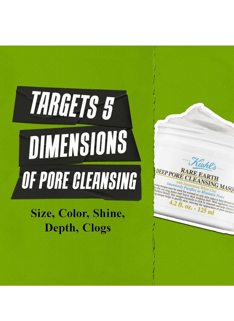 Kiehl's Rare Earth Deep Pore Cleansing Mask 125ml  - Image 4
