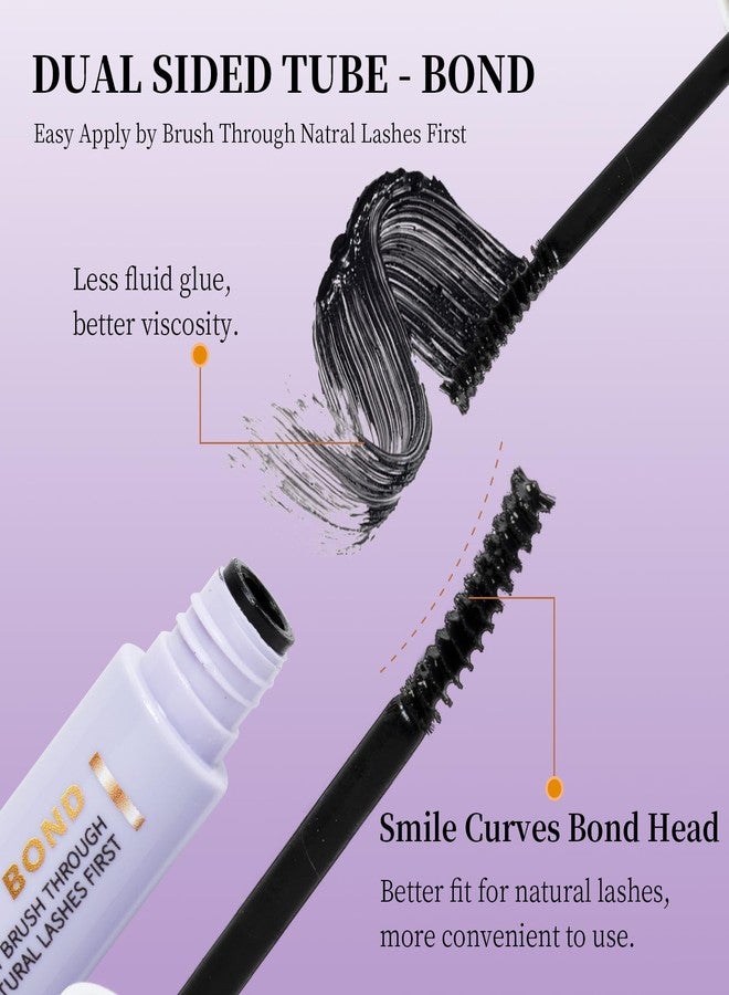RITALASH Lash Cluster Glue,Lash Glue for Eyelash Clusters Lash Bond and Seal Waterproof Eyelash Adhesive Long Lasting 1 Weeks Eyelash Glue for Lash Clusters 2-in-1 Home Use, Strong Hold(12ML) - Image 4
