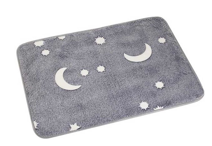 BATHROOM MICROFIBER FLOOR DOOR MAT IN HOME KITCHEN LIVING AREA BATHROOM OFFICE ENTRANCE WITH ANTI SLIP MICROFIBER ANTISKID BATH MAT 49 X 80 CM