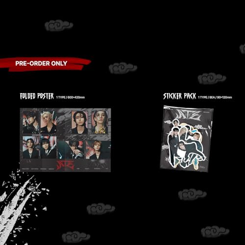 JYP Ent Stray Kids - [ATE] (ATE Ver.) Photobook + CD-R + Monochrome Photo Receipt + Photocard + PVC Card - Image 4