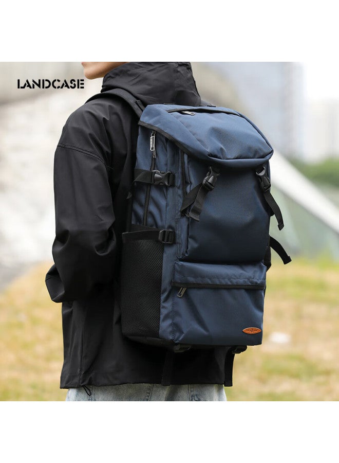 Landcase Backpack For Men, Large Capacity Travel Bag, Luggage Bag, Hiking Backpack, Outdoor Sports And Travel Bag, 8051 Blue Large - Image 1