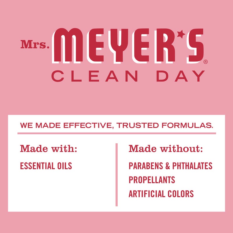 MRS. MEYER'S CLEAN DAY Room and Air Freshener Spray, Non-Aerosol Spray Bottle Infused with Essential Oils, Peppermint, 8 fl. oz - Image 4