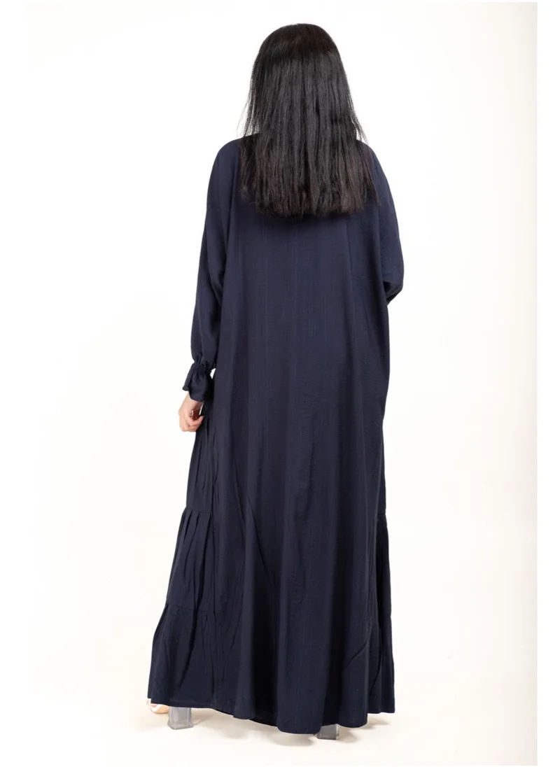 IKKXA Abaya AIK8033 Blue