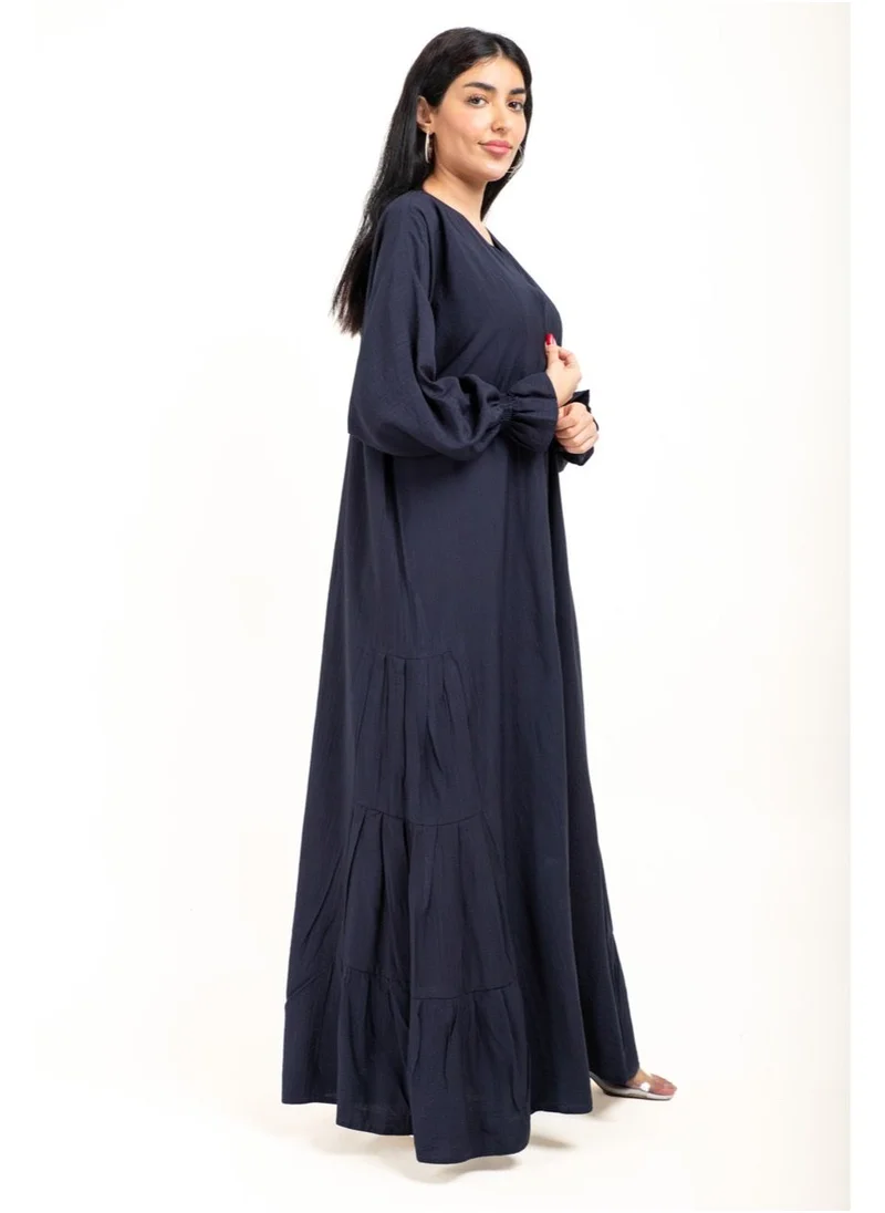 IKKXA Abaya AIK8033 Blue