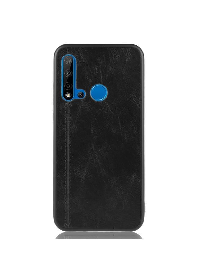 Zaboon Case For Huawei P20 Lite 2019 / Nova 5i Shockproof Sewing Cow Pattern Skin PC + PU + TPU Case - Image 2