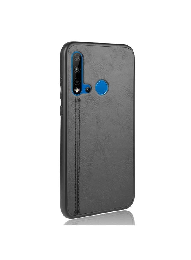 Zaboon Case For Huawei P20 Lite 2019 / Nova 5i Shockproof Sewing Cow Pattern Skin PC + PU + TPU Case - Image 3