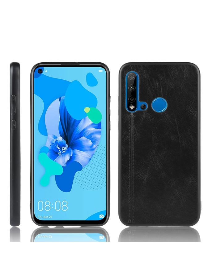 Zaboon Case For Huawei P20 Lite 2019 / Nova 5i Shockproof Sewing Cow Pattern Skin PC + PU + TPU Case - Image 1