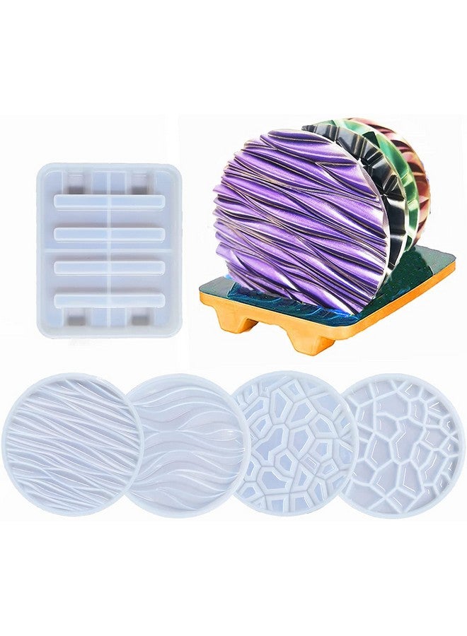 Snoogg سنوغ 2 عبوة من قوالب السيليكون للإيبوكسي بتصميم ثلاثي الأبعاد الحديث لصنع الأكواب / قوالب لصنع الأعمال اليدوية والفن الراتينجي والمزيد. رقم التصميم 672 - Image 2