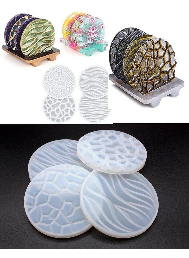 Snoogg سنوغ 2 عبوة من قوالب السيليكون للإيبوكسي بتصميم ثلاثي الأبعاد الحديث لصنع الأكواب / قوالب لصنع الأعمال اليدوية والفن الراتينجي والمزيد. رقم التصميم 672 - Image 4