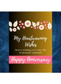 AanyaCentric AanyaCentric Wedding Anniversary Card Printed Greeting Card A5 Size with Handmade Envelope Perfect Marriage Anniversary Card for Husband or Wife Love Greeting and Gift  - Image 2