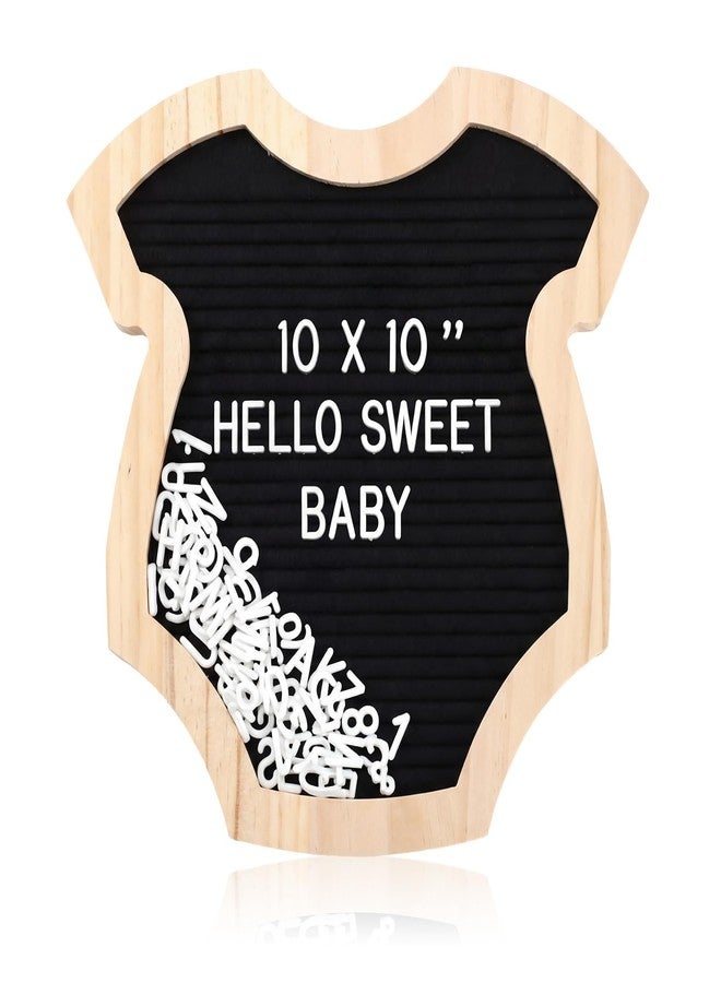 Geyoga Baby Coming Soon Announcement Felt Letter Board Pregnancy Reveal Ideas Hangeable Message Board for Baby Shower Decorations - Image 1