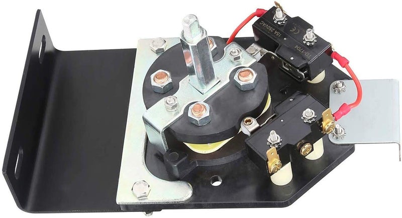 DrAcces Heavy Duty Forward and Reverse Switch Assembly for EZGO TXT 1994 to Current 36V Push Button Lever Actuator Manual Operation Black