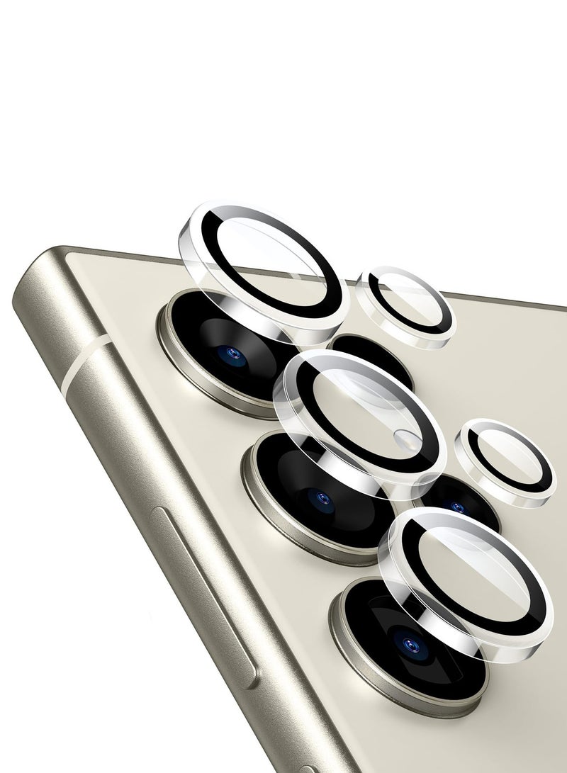 يو آر آر واقي عدسة الكاميرا URR AR المضاد للانعكاس متوافق مع سامسونج S25 Ultra، يوفر حماية من الخدوش، مقاوم للغبار، ومقاوم للماء، مع فتحات دقيقة (شفاف) - Image 1