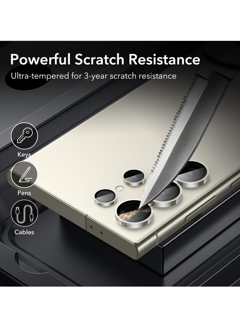 يو آر آر واقي عدسة الكاميرا URR AR المضاد للانعكاس متوافق مع سامسونج S25 Ultra، يوفر حماية من الخدوش، مقاوم للغبار، ومقاوم للماء، مع فتحات دقيقة (شفاف) - Image 3