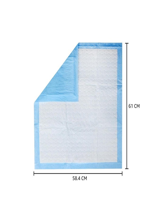 كير فليكشن فوط تدريب الكلاب والجراء من كيرفليكشن، بتصميم سريع الجفاف مانع للتسرب، لامتصاص فائق، مقاس 24 × 23 بوصة - عبوة من 20 قطعة - Image 5