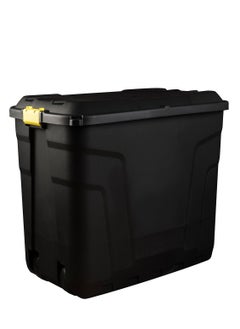 Strata Storage Box With Wheels, Black, 190 Liters, 99.7 x 59 x 66 cm, HTC-STR-753