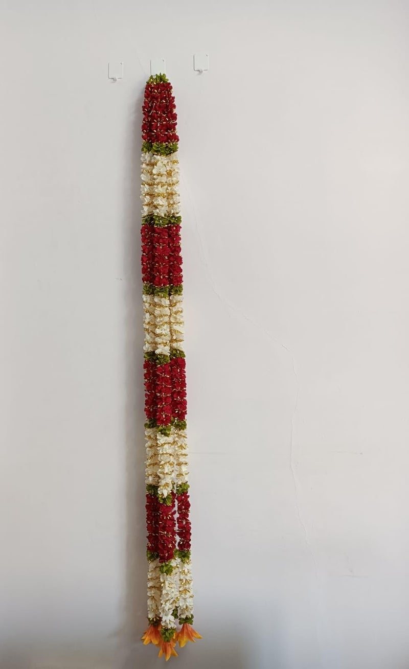 FIVE SEASONS Artificial Flower Garland Toran for Door Entrance | Home Decoration Hanging | Artificial Flower Garland Thoran | Doorway Hanging | Wall Decor for All Festive