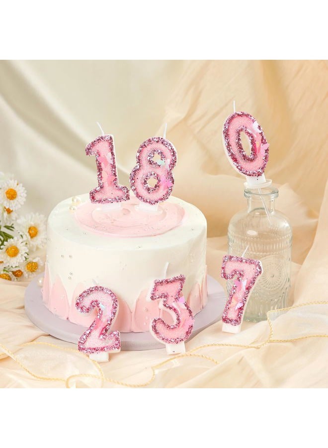 PHD CAKE Number 1 Pink Butterfly Birthday Candles, Butterfly Themed Number Candles, Cake Number Candles, Party Celebration - Image 4