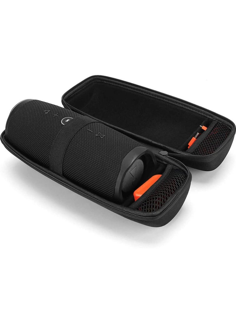 Procases Carrying Case for JBL Charge 4 & Charge 5, Hard Travel Case Protective Bag for JBL Charge 4 & 5 Portable Waterproof Wireless Speaker, Fits USB Plug and Cable -Black - Image 1