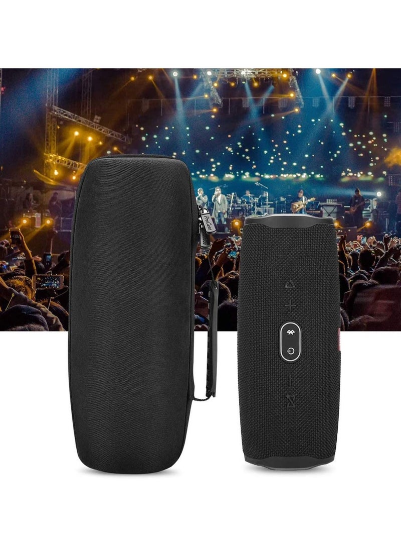 Procases Carrying Case for JBL Charge 4 & Charge 5, Hard Travel Case Protective Bag for JBL Charge 4 & 5 Portable Waterproof Wireless Speaker, Fits USB Plug and Cable -Black - Image 3