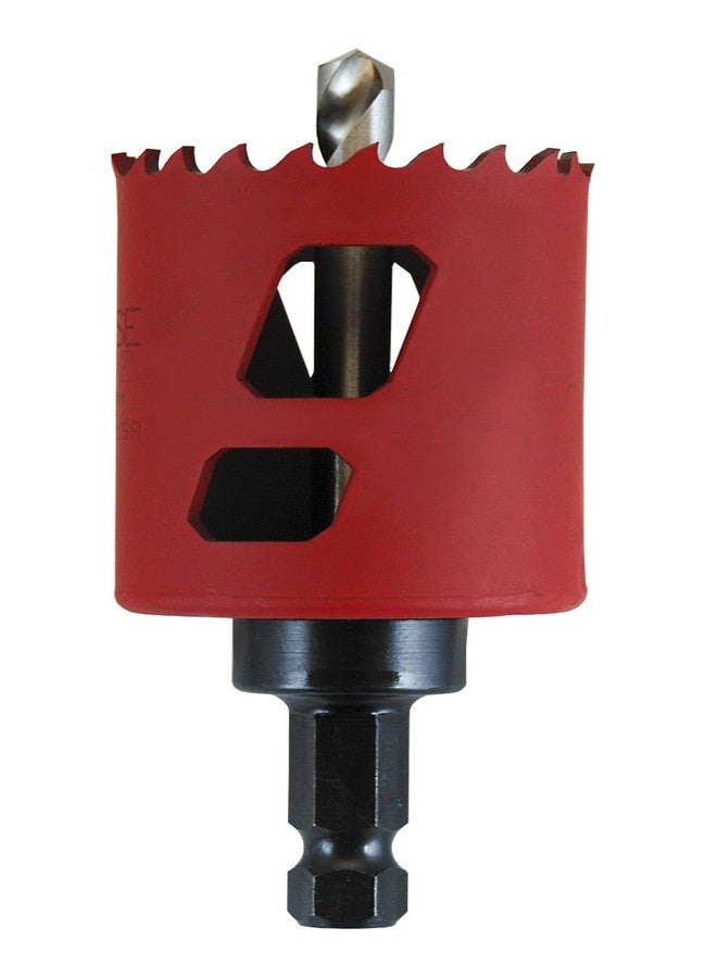 MK Morse "MK Morse MHSA22C Hole Saw with Attached Arbor, 1-3/8"" Diameter", multi, one size