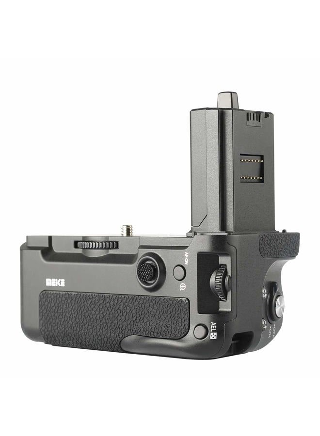 Meike MK-A7R IV برو مقبض بطارية عمودي متعدد الطاقة احترافي لكاميرات سوني A7R IV A7IV A9II A7SIII مع شاشة LCD للتحكم عن بُعد - Image 2