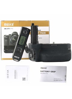 Meike MK-A7R IV Pro Professional Muti-Power Hand Vertical Battery Grip for Sony A7R IV A7IV A9II A7SIII with LCD Screen Display Remote Control  - Image 5